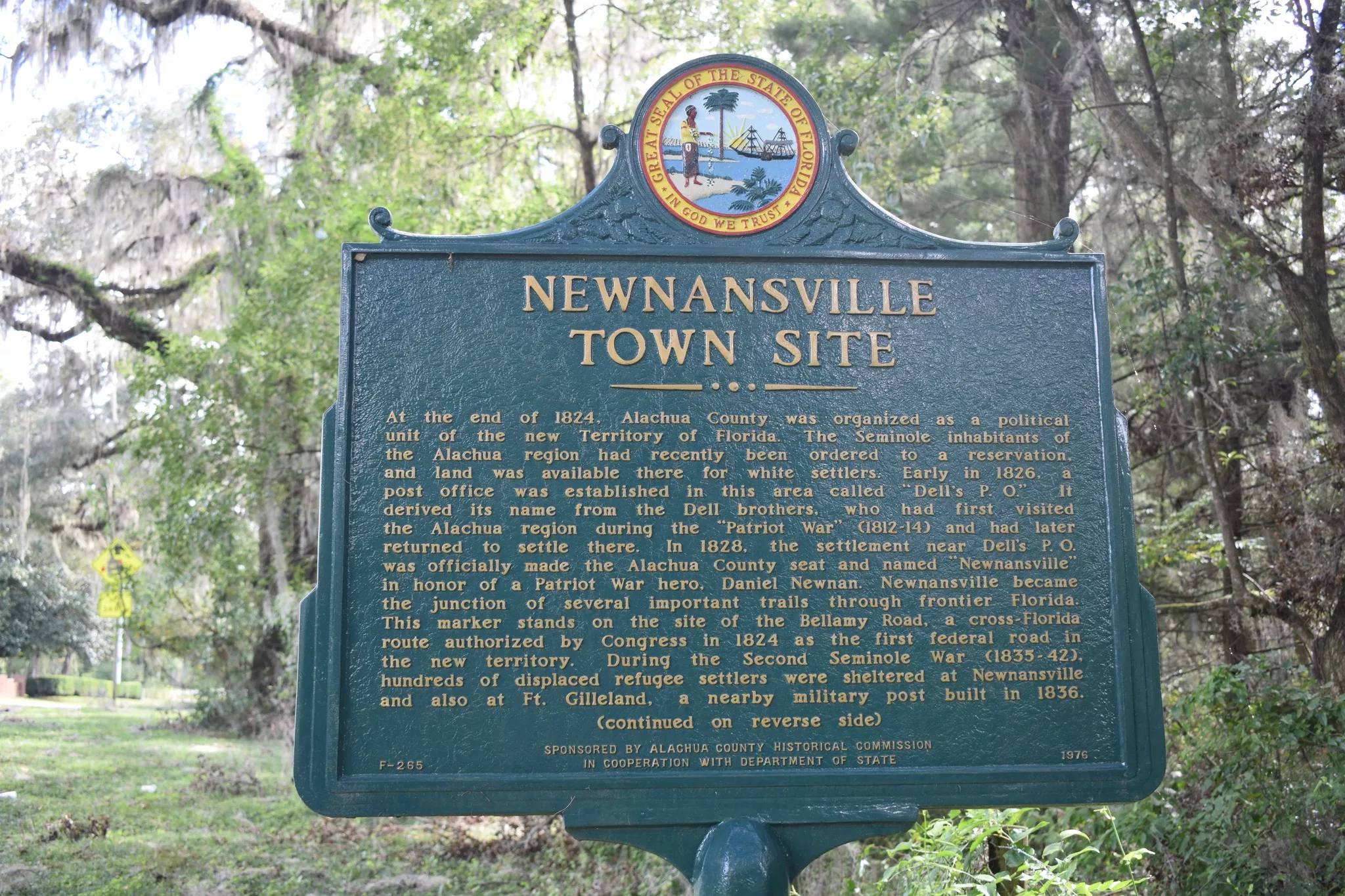 Newnansville Ghost Town Florida