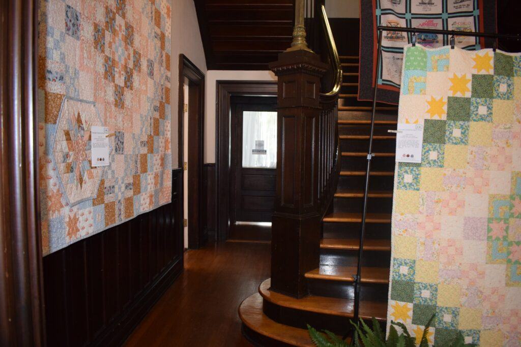 Grand staircase of the J.D. Holman House, Ozark AL