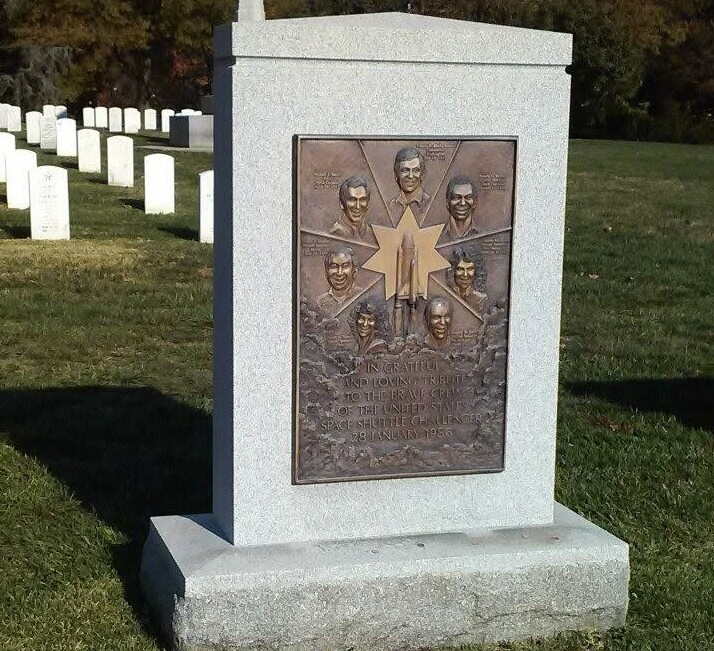 Challenger Memorial at Arlington National Cemetery
