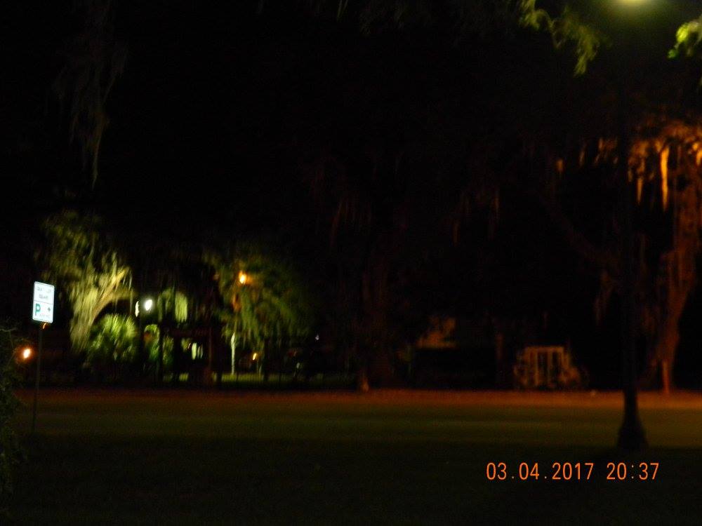 Grissom Park across from courthouse, rumored haunted playground