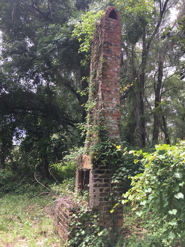 A crumbling brick chimney hidden deep in the Withlacoochee State Forest marks what remains of the lost town of Oriole, Florida.