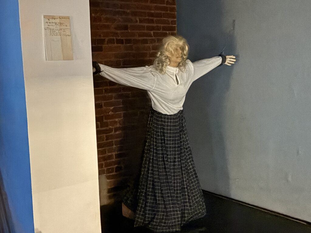 Figure displayed inside the Trans-Allegheny Lunatic Asylum in Weston, West Virginia